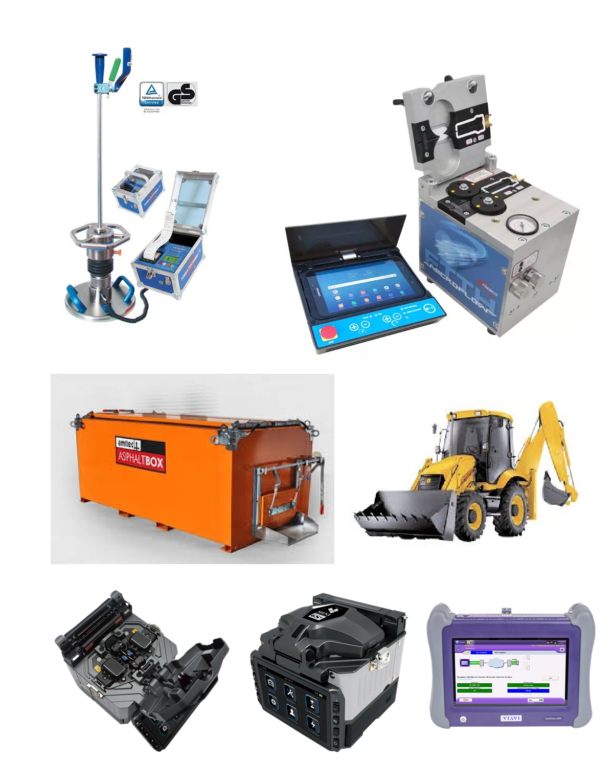 Moderner Maschinenpark